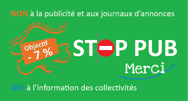 autocollant stop pub à imprimer CC du Sud Messin