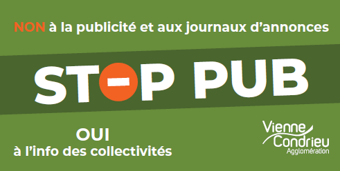 ou acheter autocollant stop pub Vienne Condrieu Agglomération