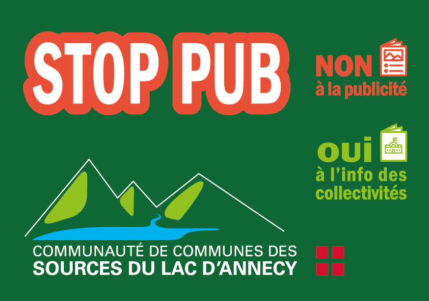 autocollant stop pub ou acheter CCSLA