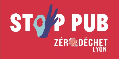 ou trouver autocollant stop pub Zéro Déchet Lyon
