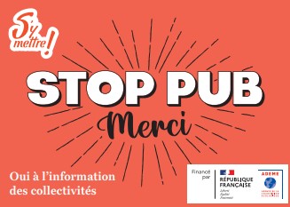 pourquoi mettre un autocollant stop pub Douarnenez Communauté