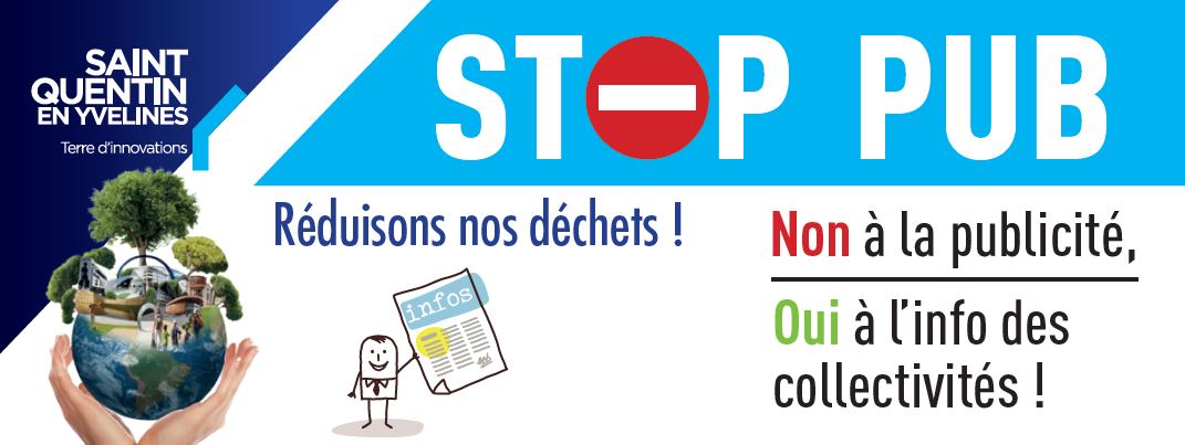 ou acheter autocollant stop pub SAINT-QUENTIN-EN-YVELINES